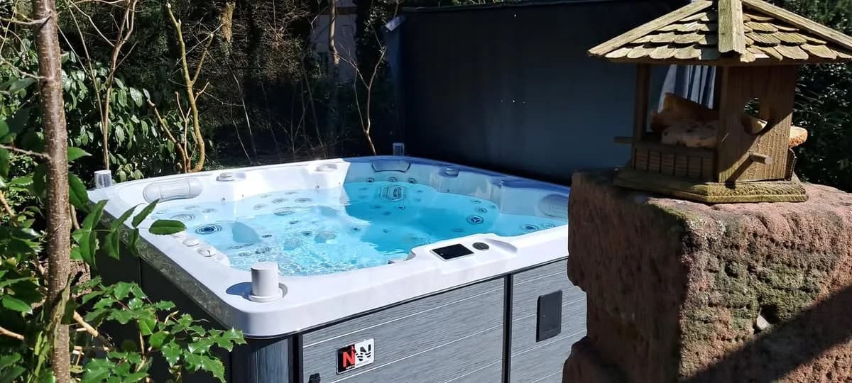 Installation d'un spa Sølveijg à Menchhoffen, autre vue du chantier