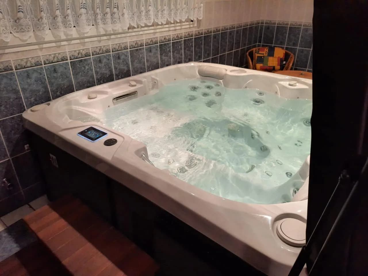 Installation d'un spa Sørrana à Michelbach-le-Haut, autre vue du chantier