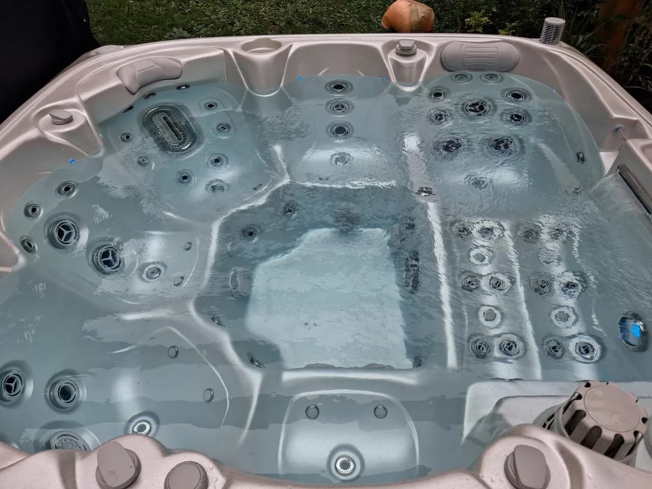 Installation d'un spa Søvik à Osenbach, autre vue du chantier