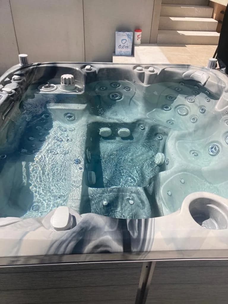 Installation d'un spa Søvik à Wattwiller, autre vue du chantier