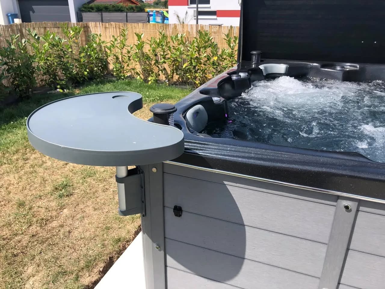 Installation d'un spa Sydney Full option à Wittenheim, autre vue du chantier
