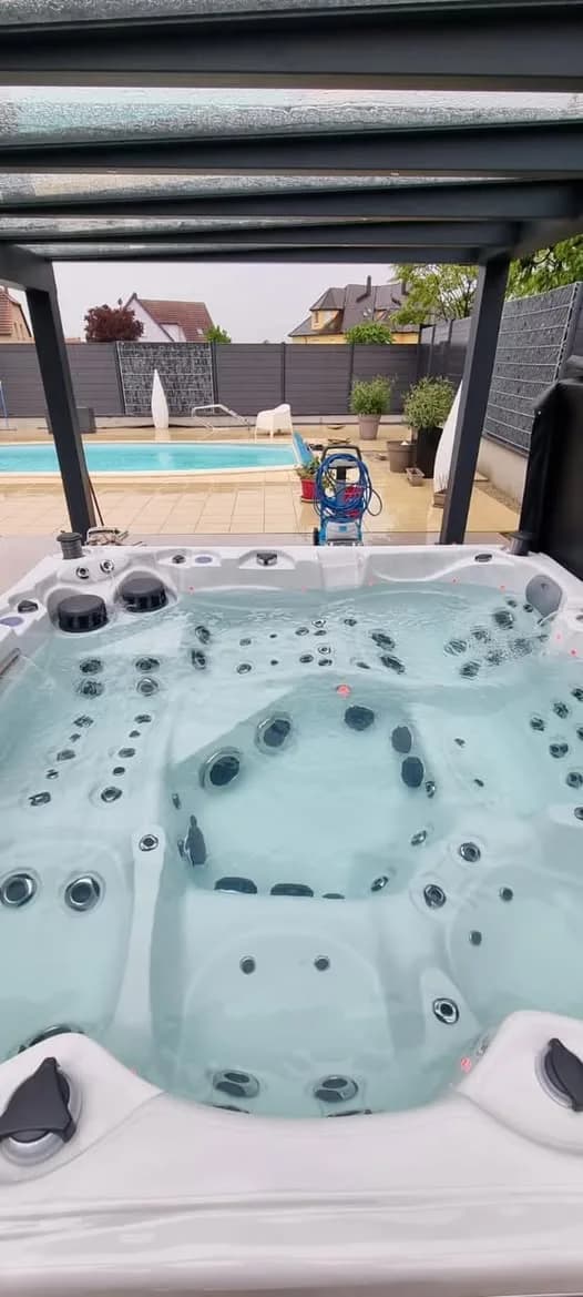 Installation d'un spa Sydney à Truchtersheim, autre vue du chantier