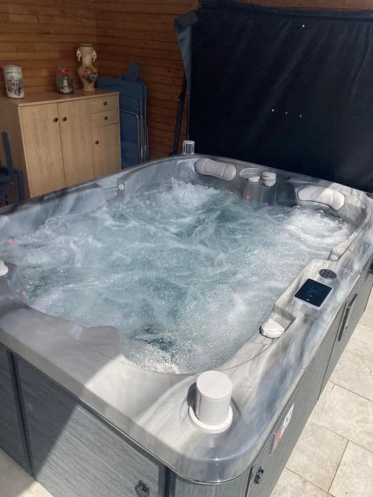 Installation d'un spa Tønsberg à Ensisheim, autre vue du chantier