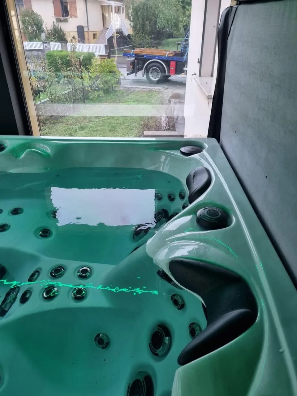Installation d'un spa Topaz à Baldersheim, autre vue du chantier
