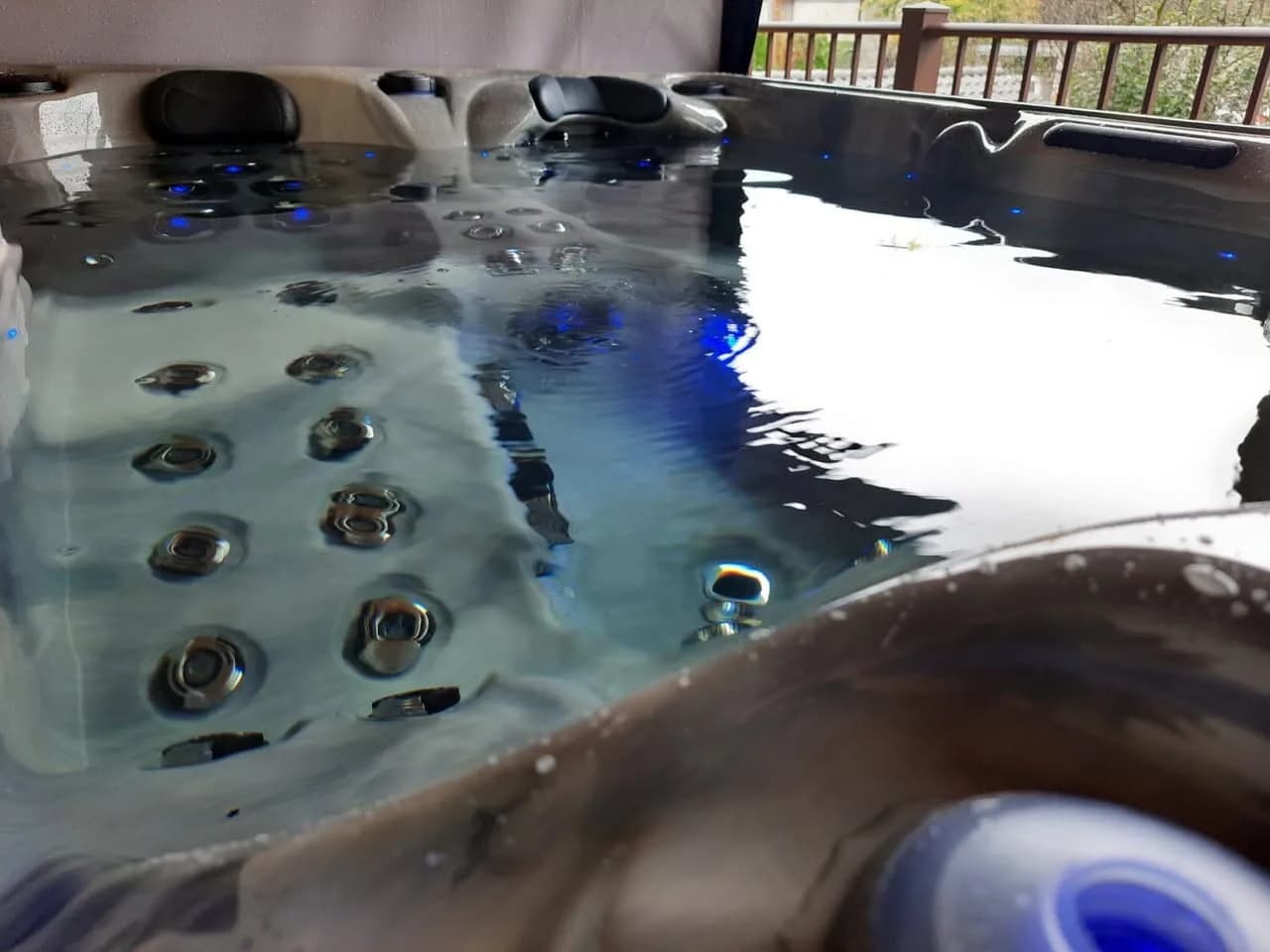 Installation d'un spa Topaz à Lutter, autre vue du chantier