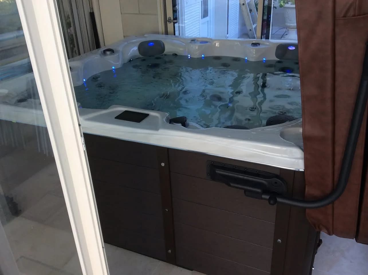 Installation d'un spa Toronto à Bourges, autre vue du chantier
