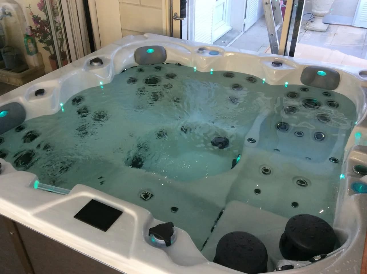 Installation d'un spa Toronto à Bourges, autre vue du chantier