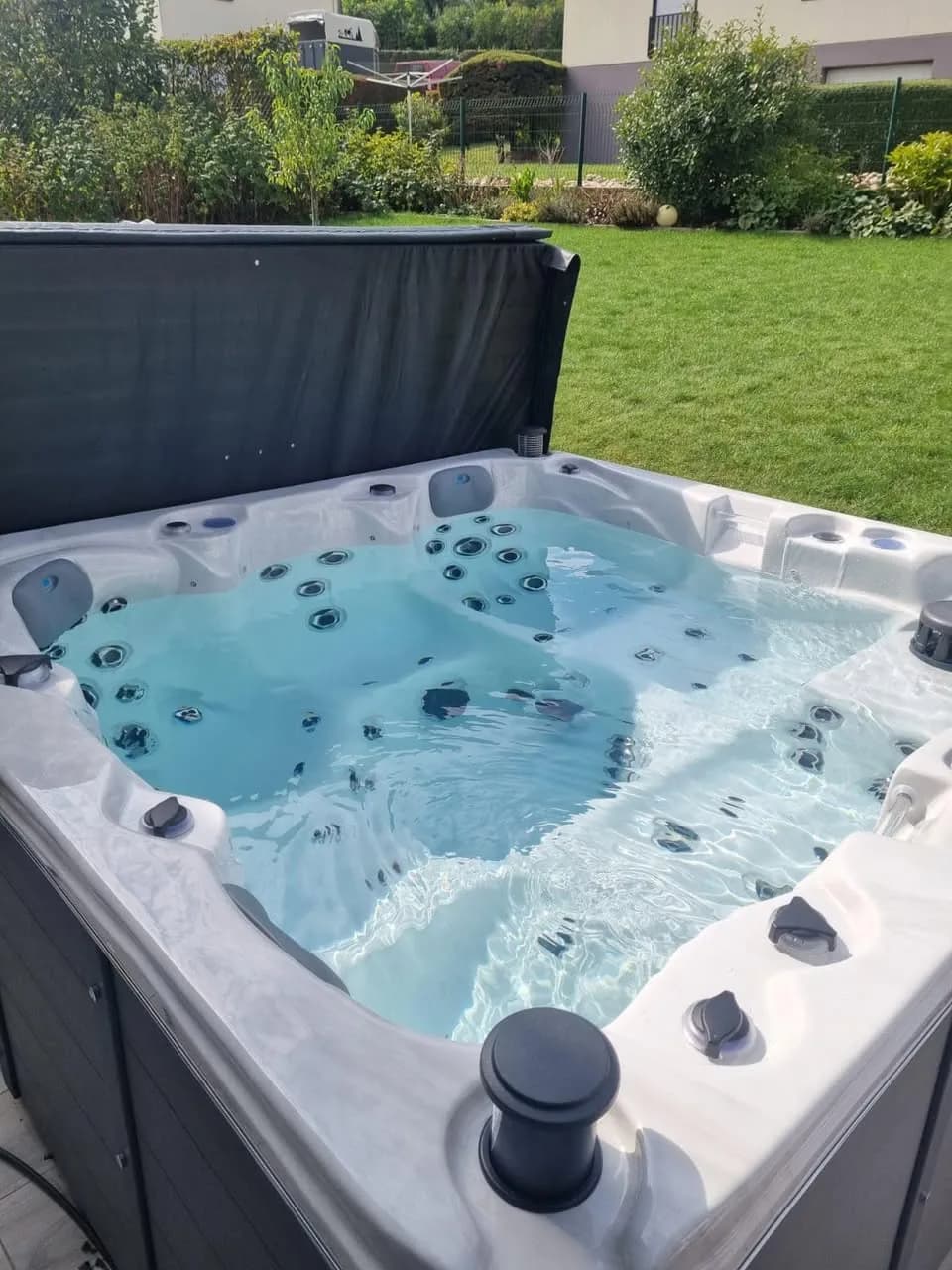 Installation d'un spa Toronto à Diedendorf, autre vue du chantier