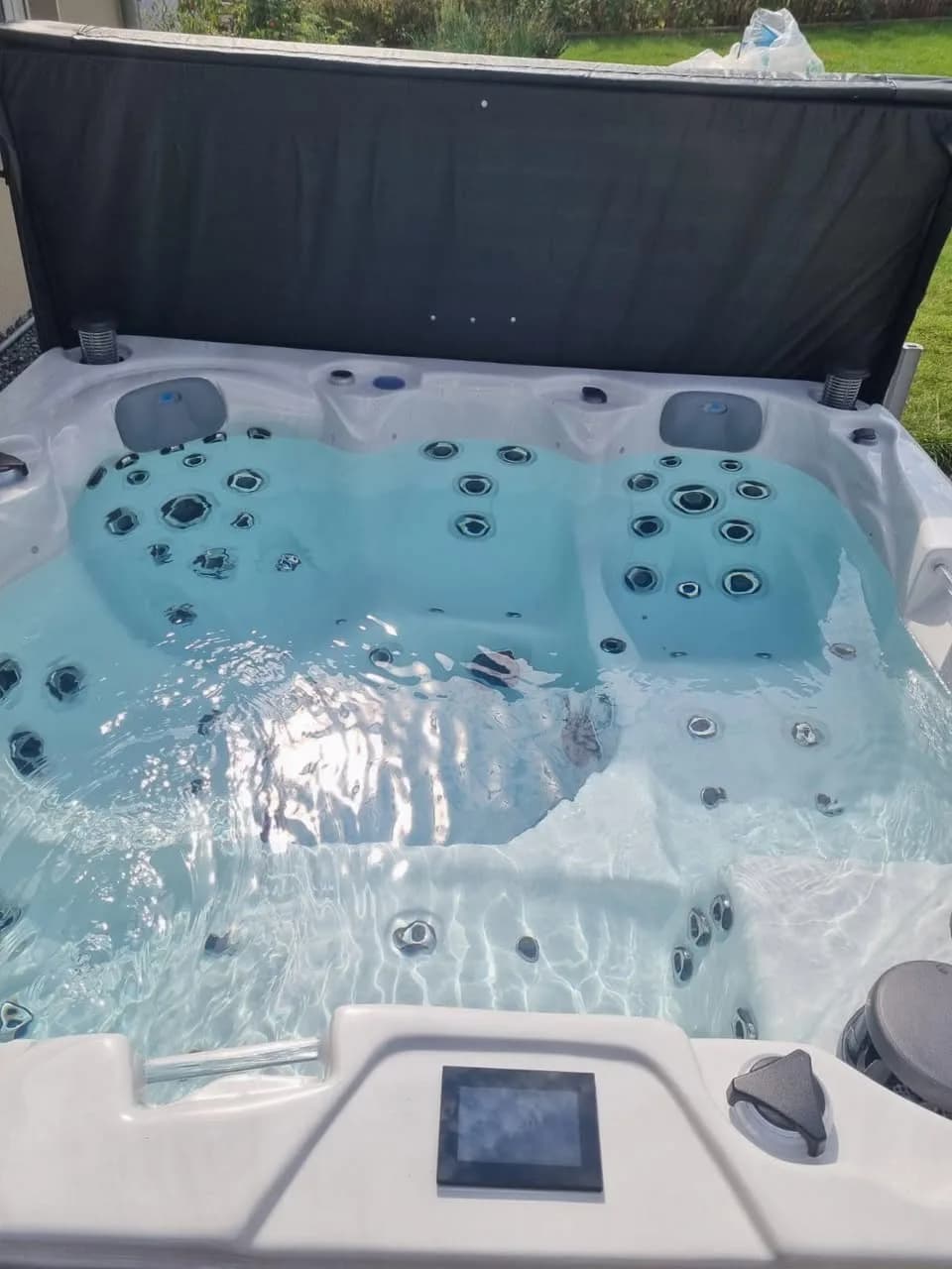 Installation d'un spa Toronto à Diedendorf, autre vue du chantier