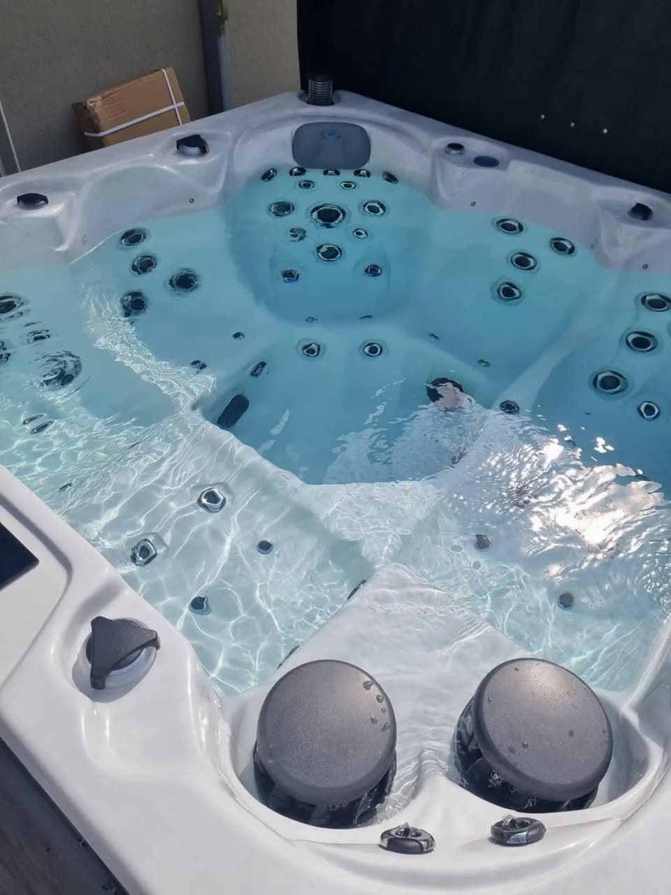 Installation d'un spa Toronto à Diedendorf, autre vue du chantier