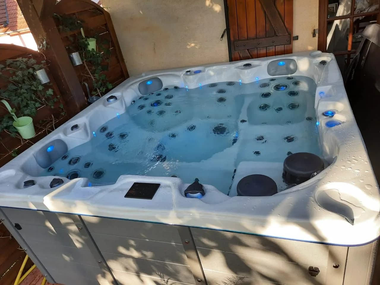 Installation d'un spa Toronto à Etueffont, autre vue du chantier