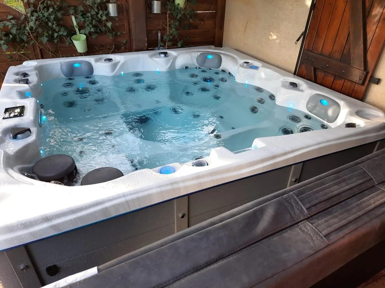 Installation d'un spa Toronto à Etueffont, autre vue du chantier