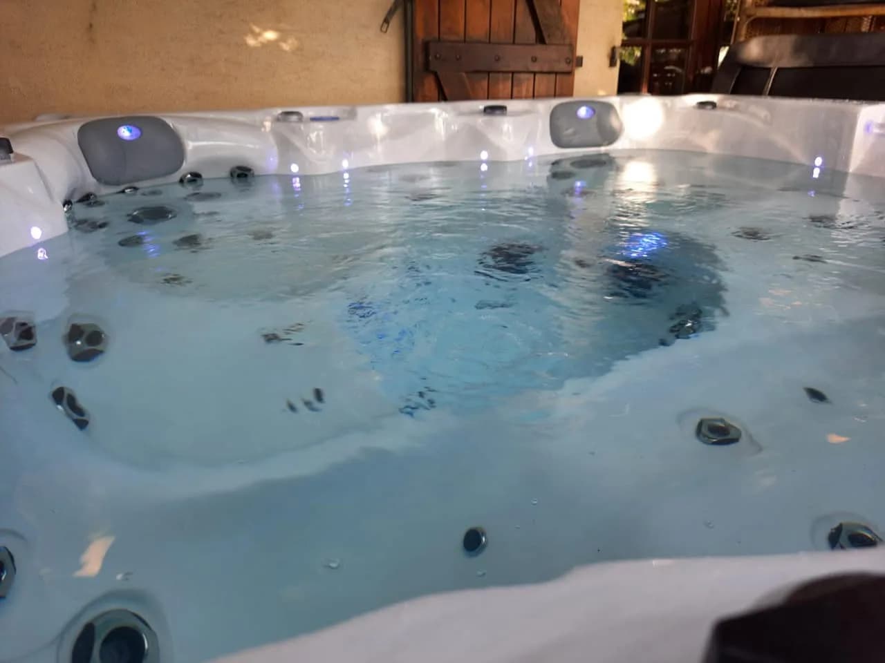Installation d'un spa Toronto à Etueffont, autre vue du chantier