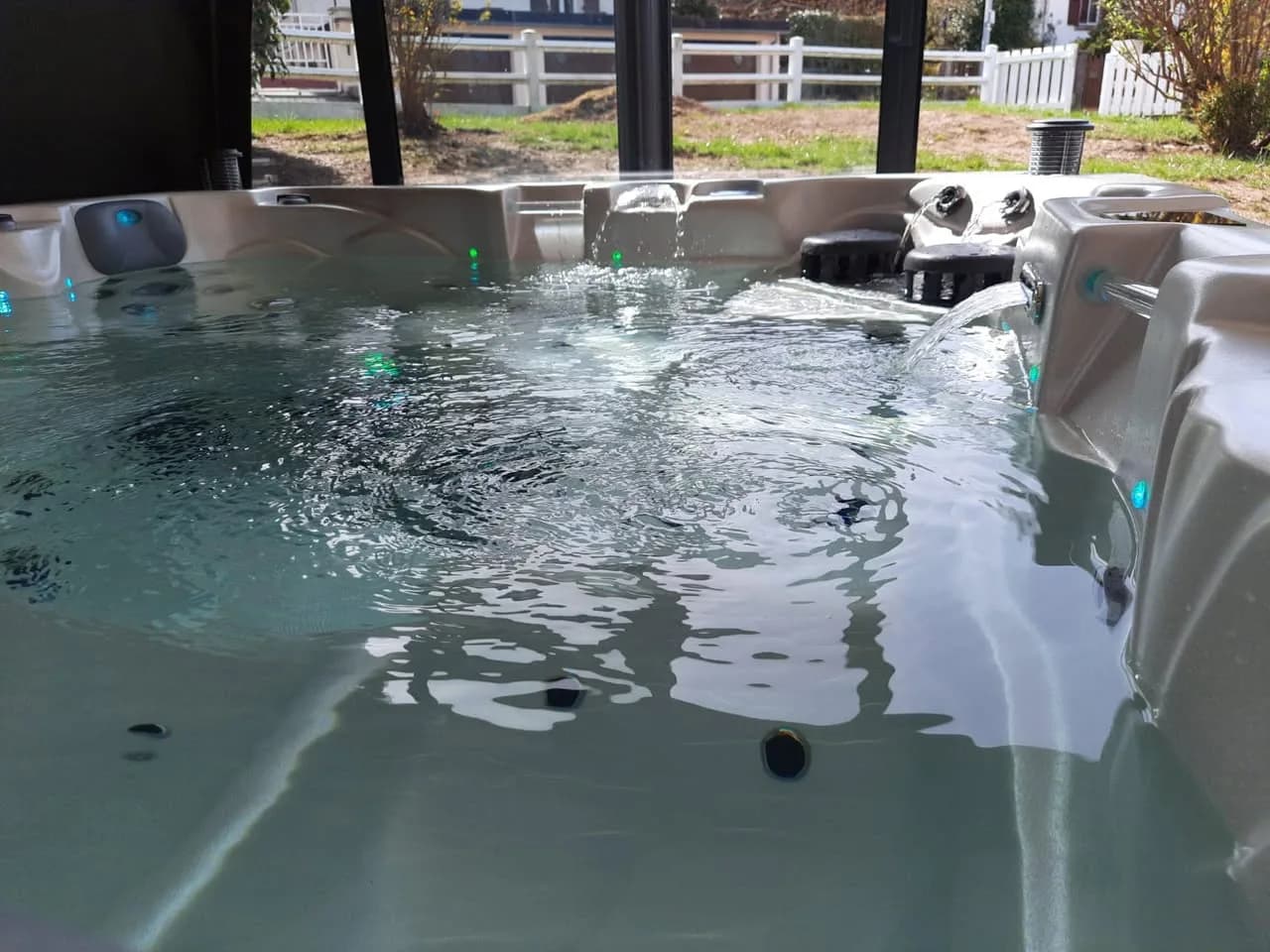 Installation d'un spa Toronto Full option à Lautenbach-Zell, autre vue du chantier