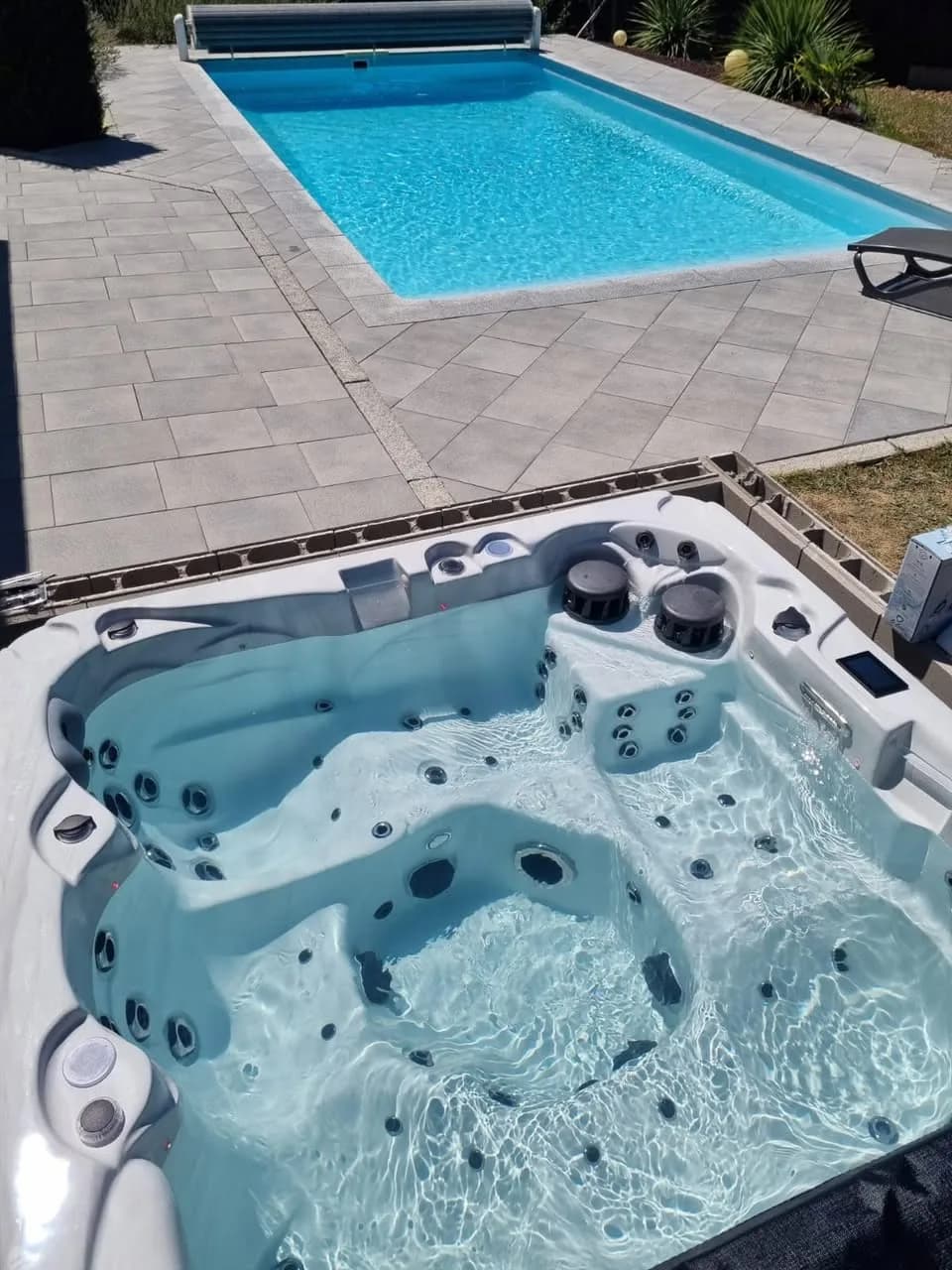 Installation d'un spa Toronto à Offemont, autre vue du chantier