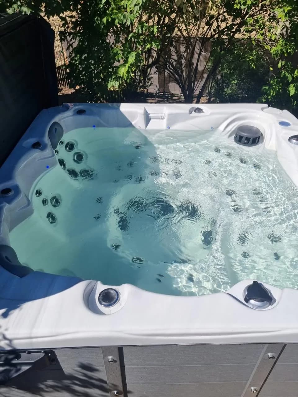 Installation d'un spa Toronto à Offemont, autre vue du chantier