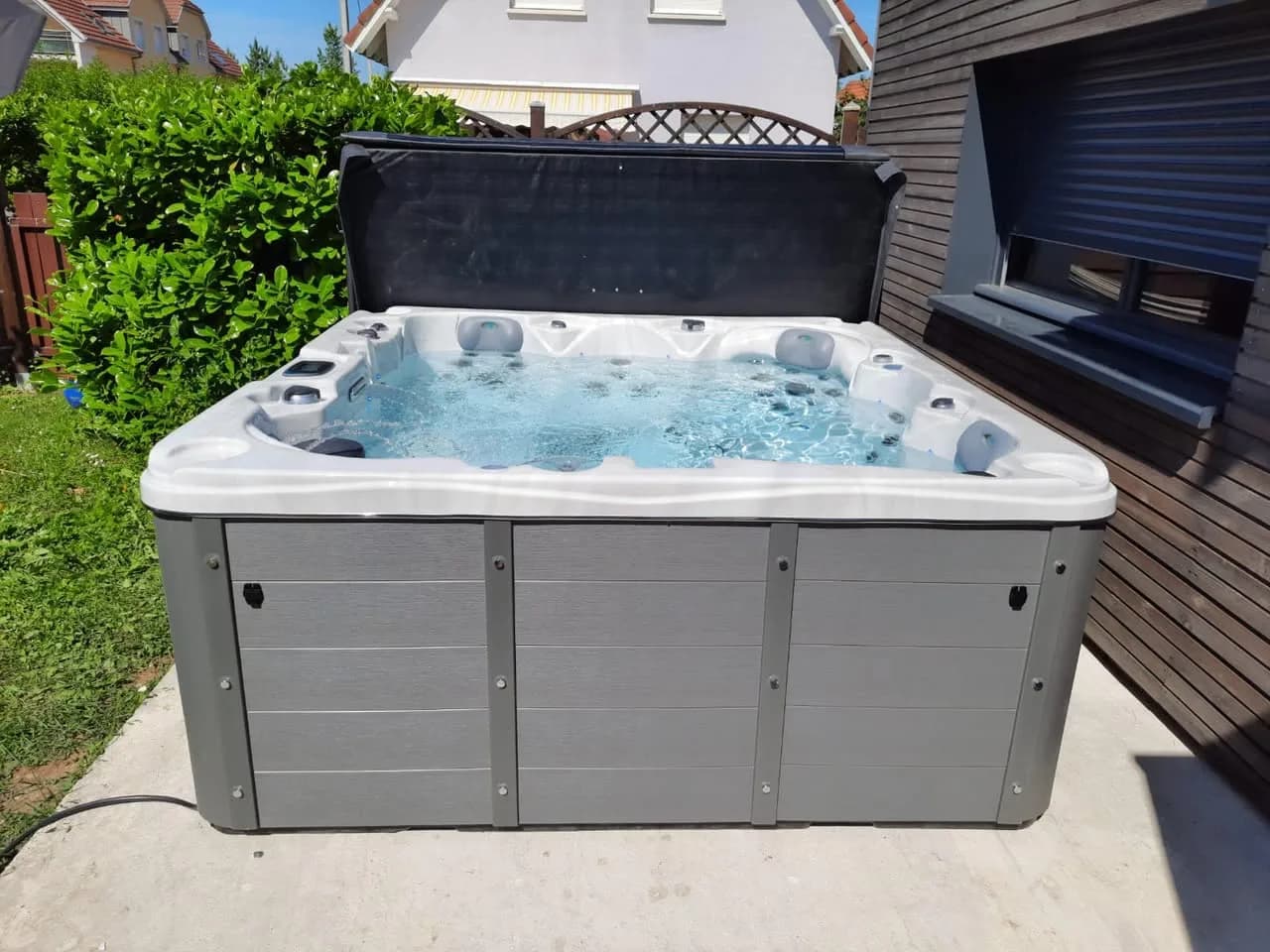 Installation d'un spa Toronto à Réguisheim, autre vue du chantier