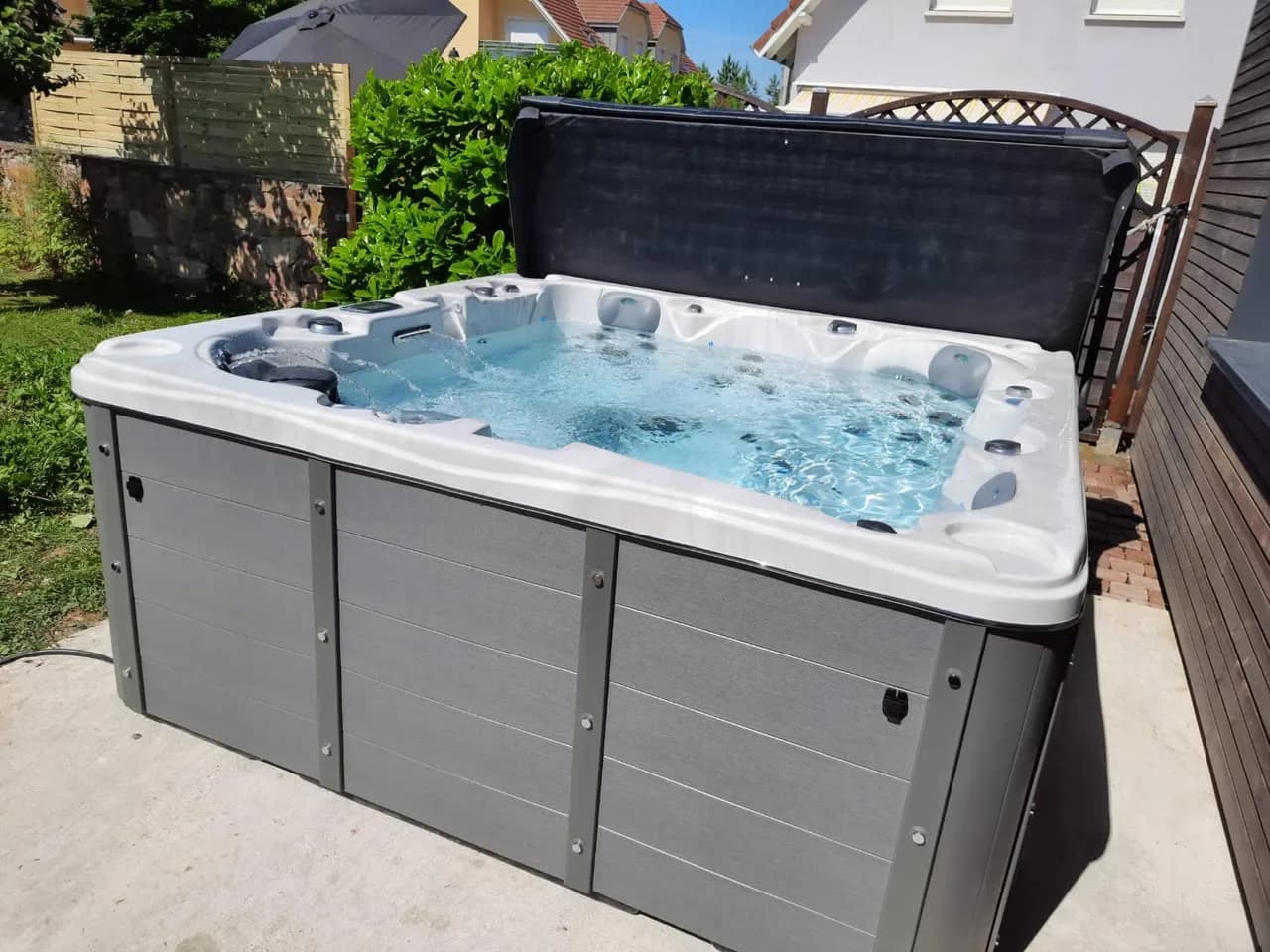 Installation d'un spa Toronto à Réguisheim, autre vue du chantier