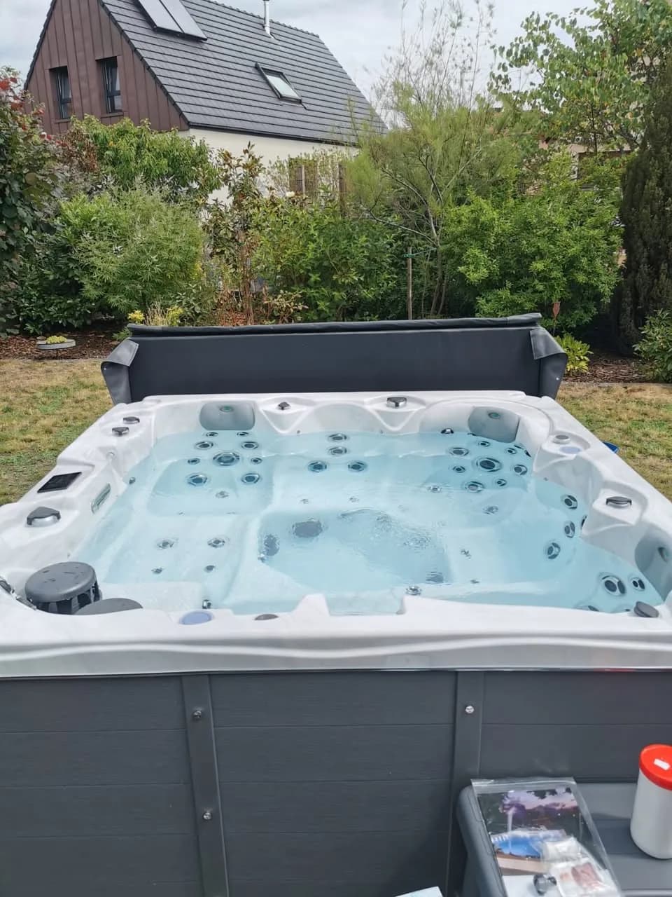 Installation d'un spa Toronto à Strasbourg, autre vue du chantier
