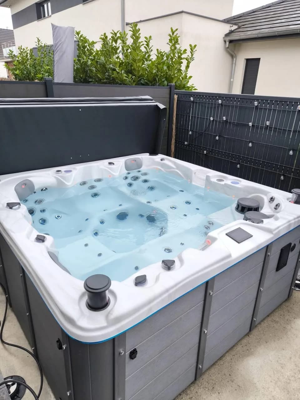 Installation d'un spa Toronto à Wittenheim, autre vue du chantier