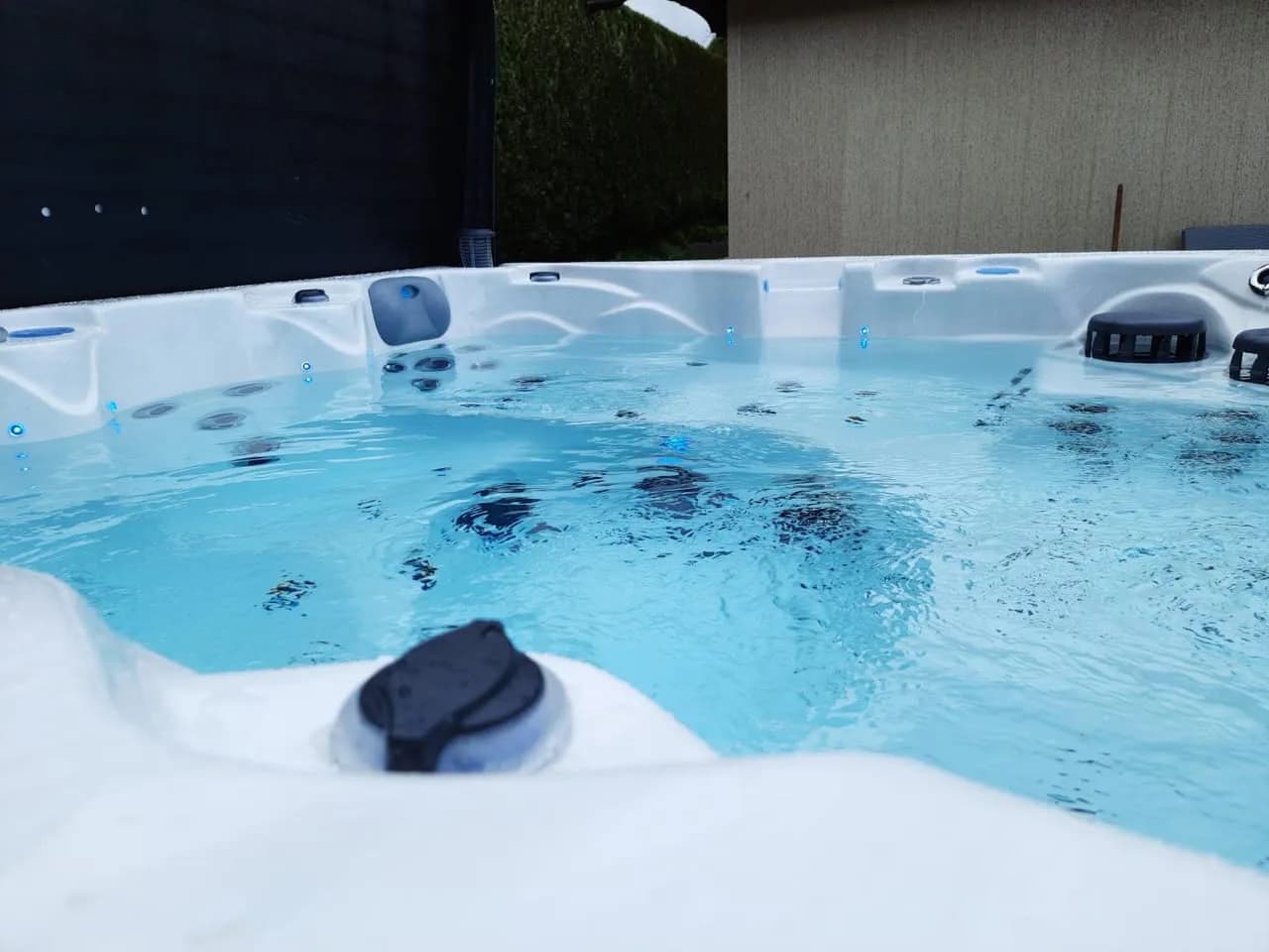 Installation d'un spa Vancouver à Dabo, autre vue du chantier
