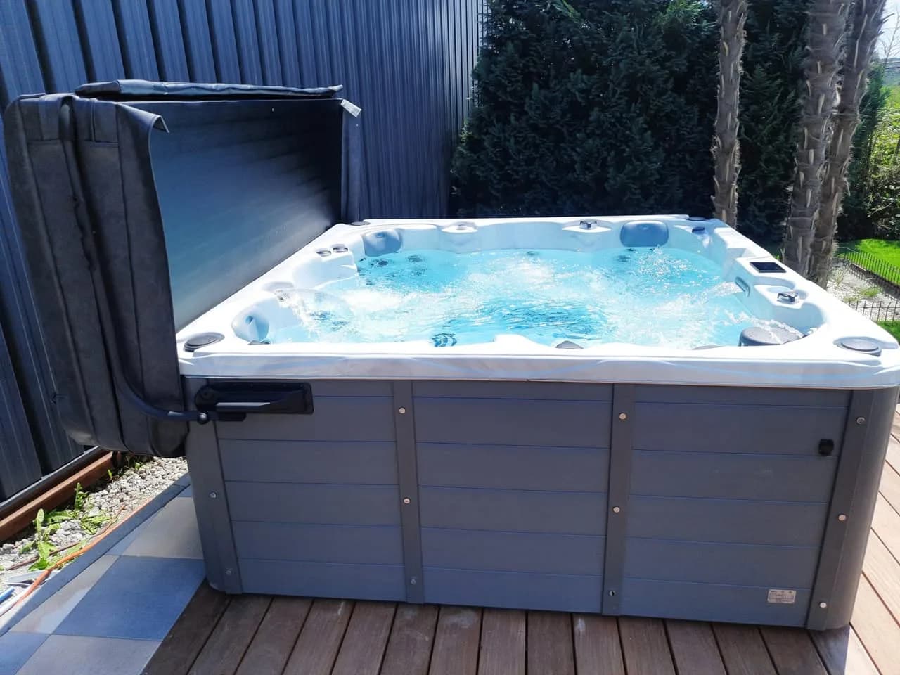 Installation d'un spa Vancouver à Farschviller, autre vue du chantier