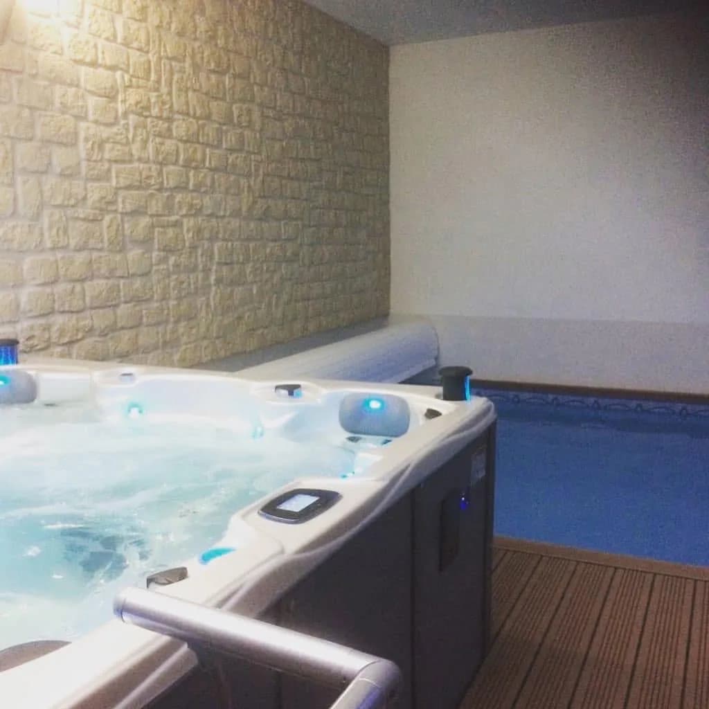 Installation d'un spa Vancouver Full option dans l'Aisne, autre vue du chantier