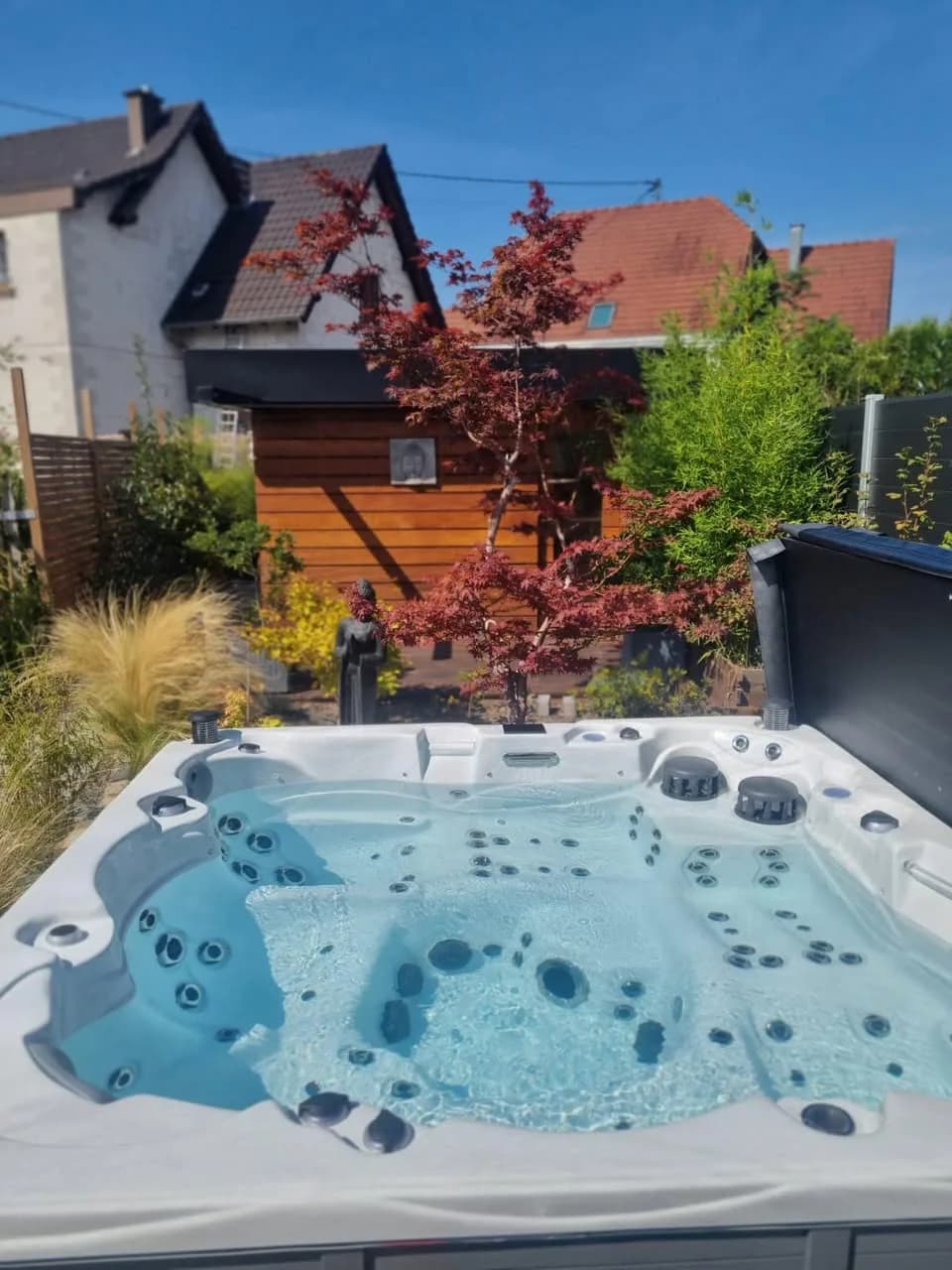 Installation d'un spa Vancouver Full option à Gambsheim, autre vue du chantier