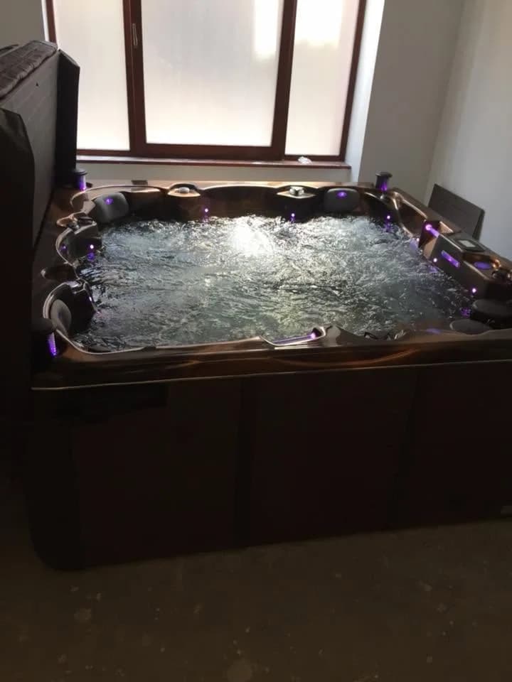 Installation d'un spa Vancouver Full option à Thann, autre vue du chantier
