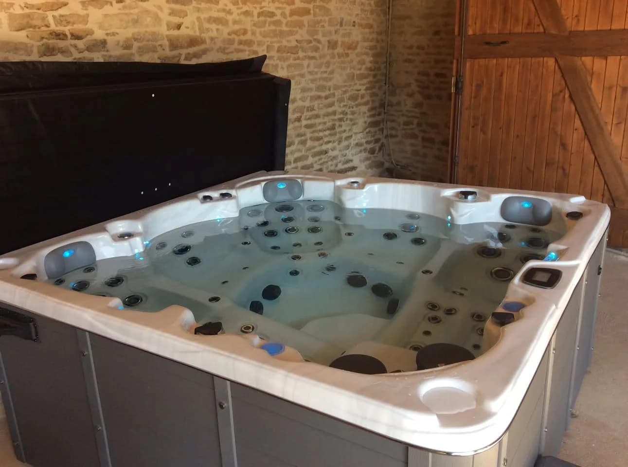 Installation d'un spa Vancouver à Péronne, autre vue du chantier