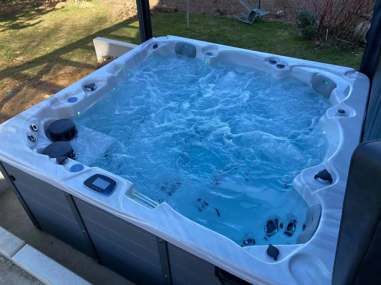Installation d'un spa Vancouver à Seppois-le-Haut, autre vue du chantier