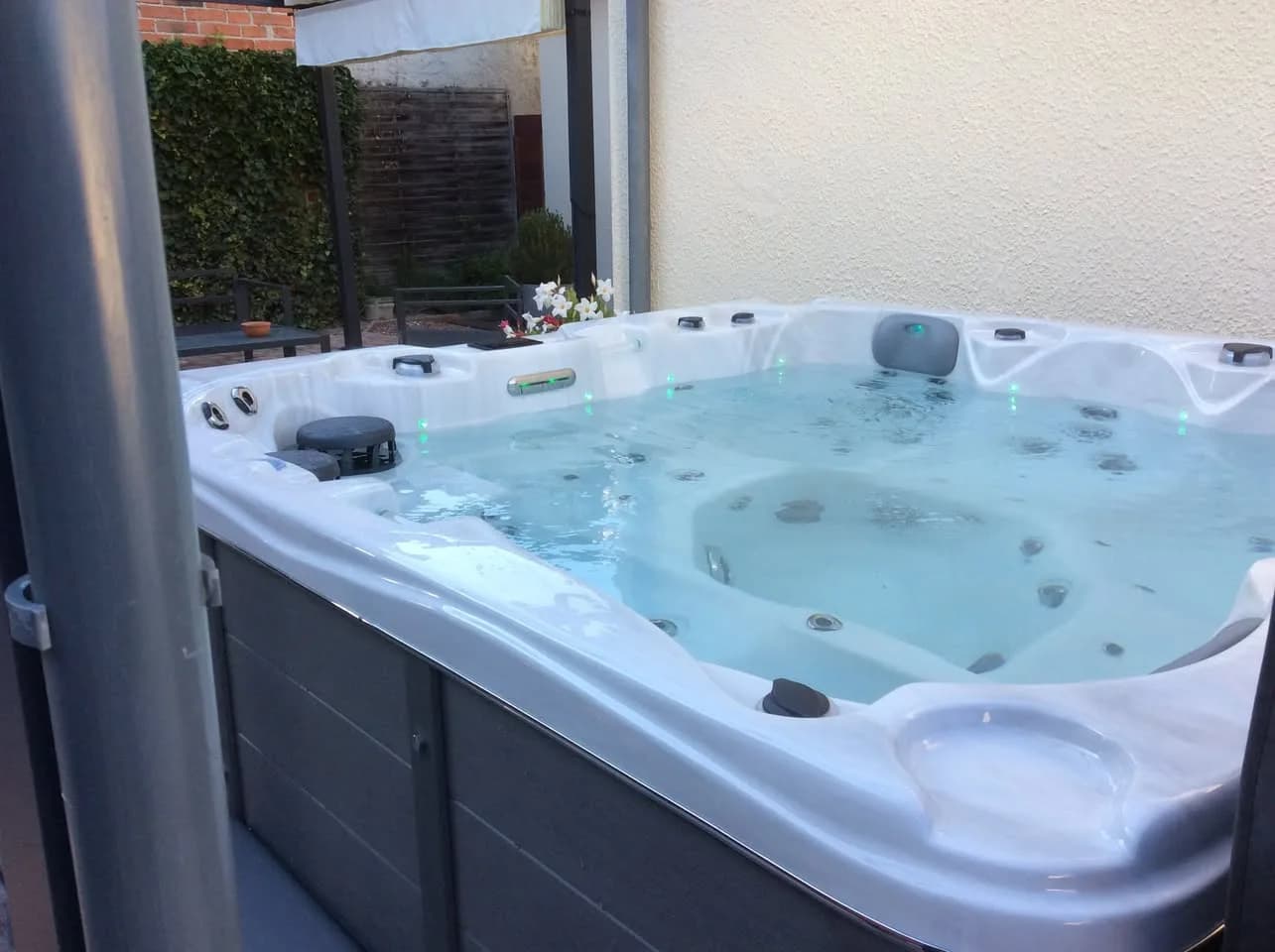 Installation d'un spa Vancouver à Vassimont-et-Chapelaine, autre vue du chantier
