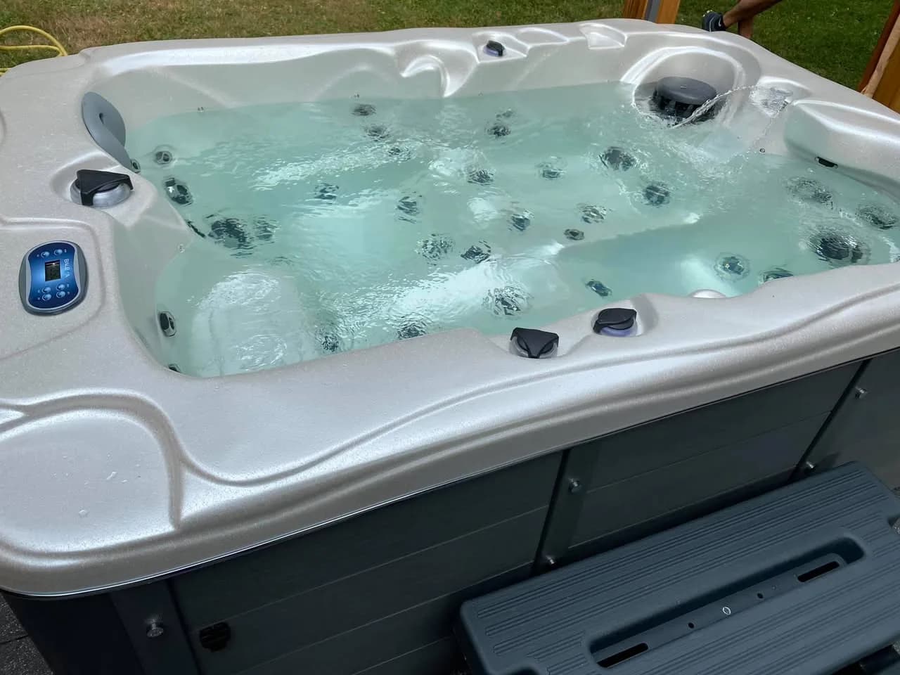 Installation d'un spa Victoria Duel à Bitschwiller-lès-Thann, autre vue du chantier