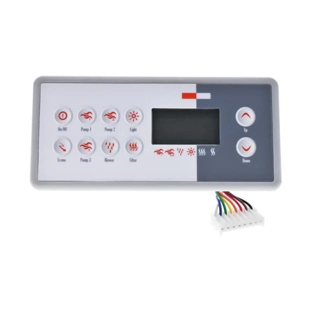 Clavier de commande Gecko TSC-8-GE1 - Modèle 10 boutons