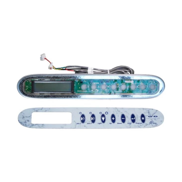 Clavier TSC24/K24 - 01580-0001 - 2 pompes - Avec autocollant : 01560-350