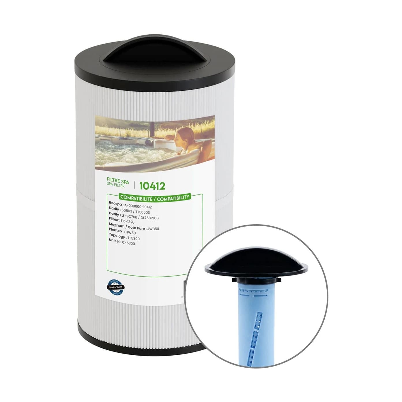 Filtre de spa 50503 / TT50503 / C-5300 / PJW50, cartouche filtrante