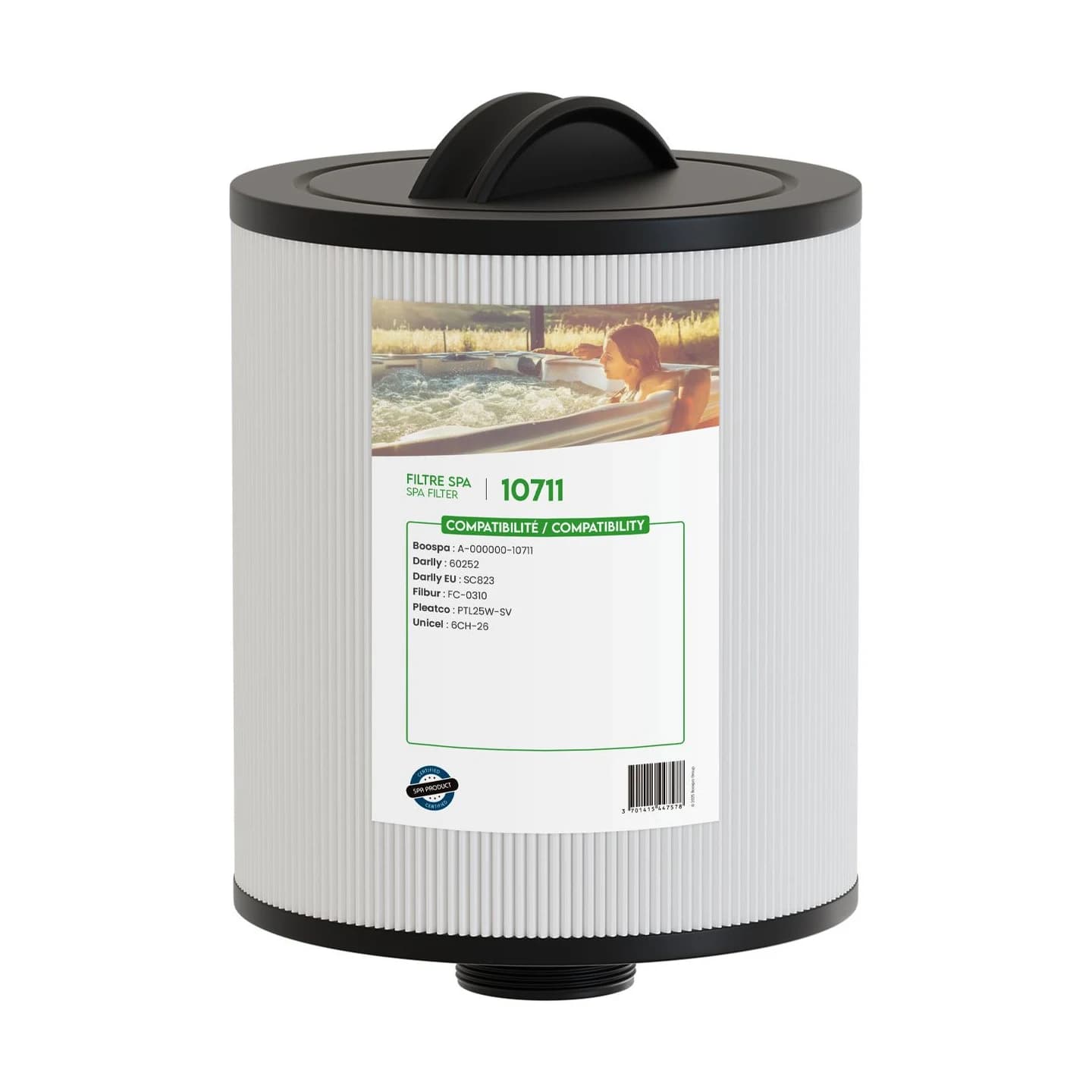 Filtre de spa 60252 / 6CH-26 / PTL25W-SV / SC823, cartouche filtrante