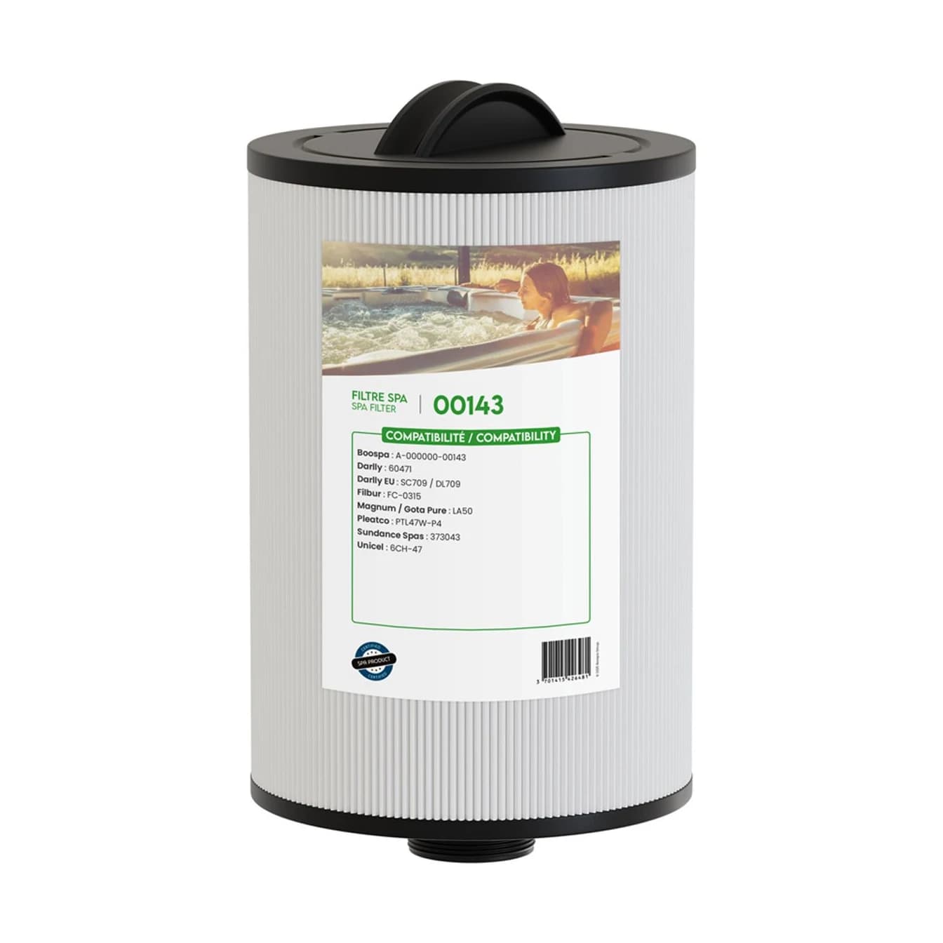 Filtre de spa 60471 / 6CH-47 / FC-0315 / PTL47W, cartouche filtrante