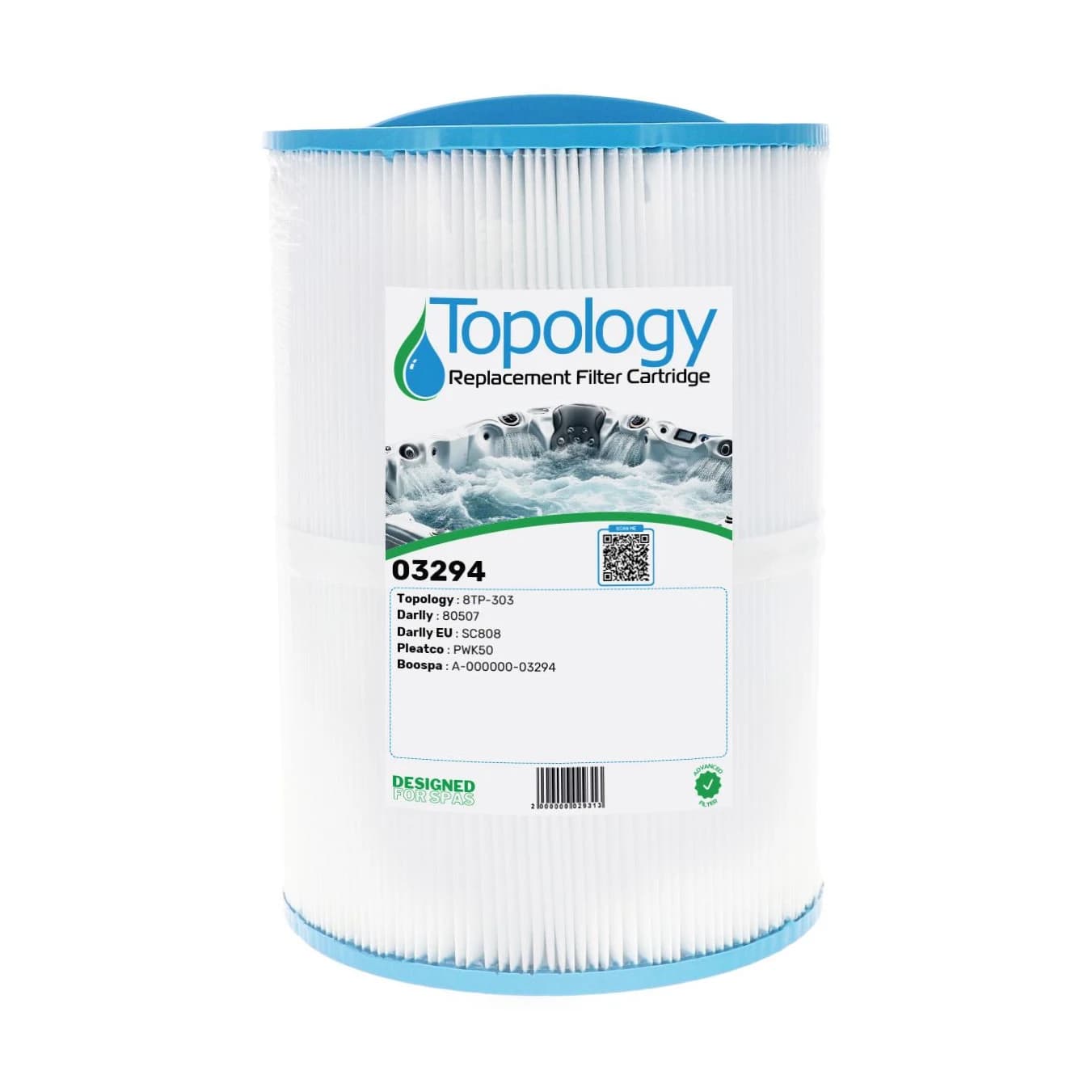Filtre de spa 80507 / 8TP-303 / PWK50, cartouche filtrante