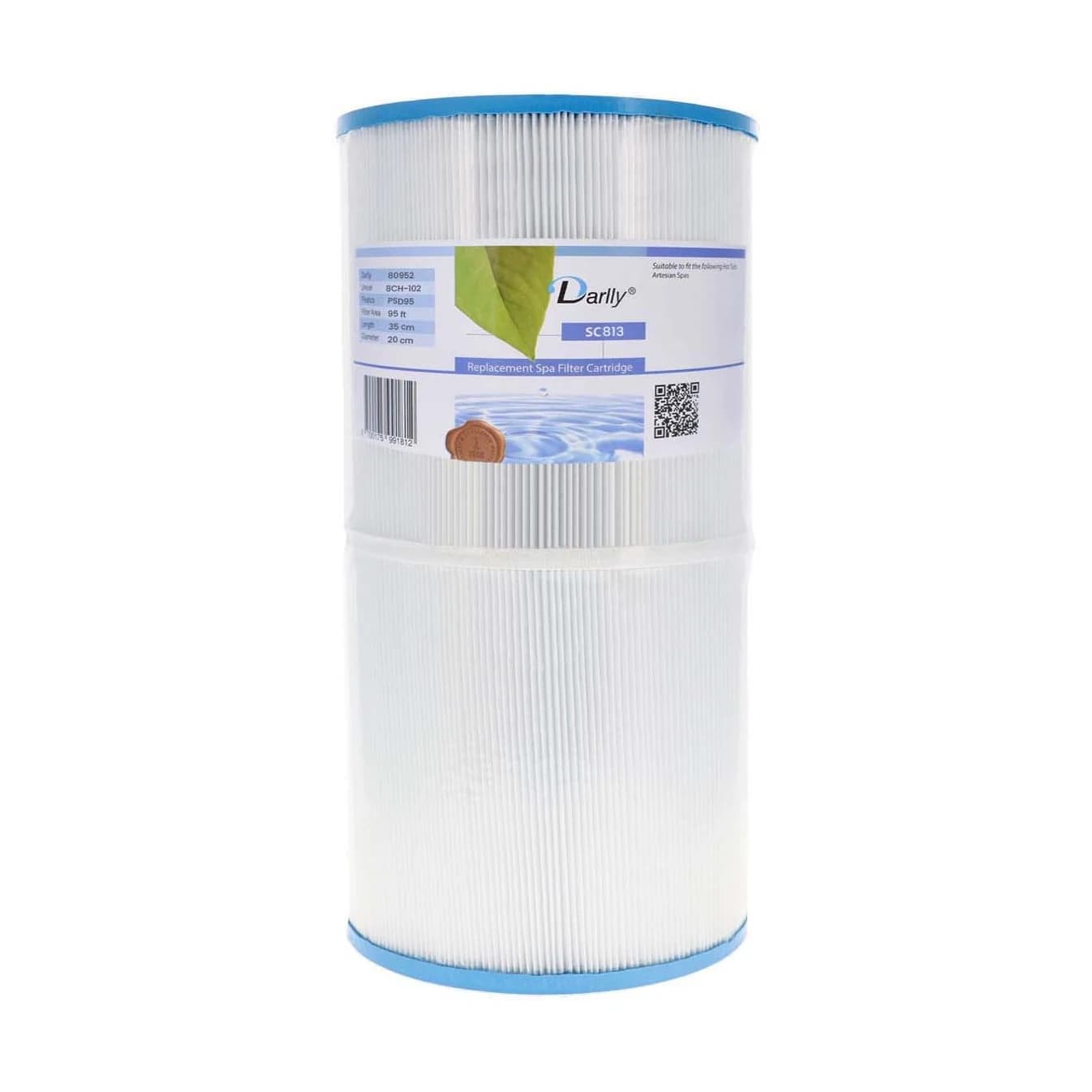 Filtre de spa 80952 / 8CH-102 / PSD95, cartouche filtrante