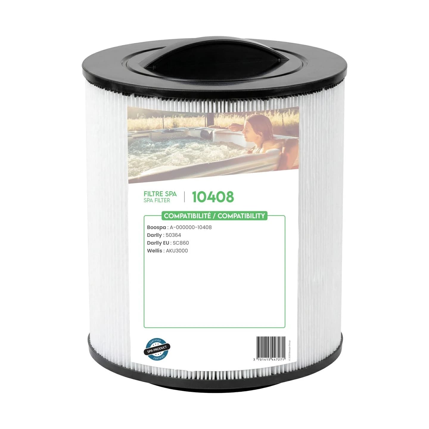 Filtre de spa AKU3000 / 50364 / SC860, cartouche filtrante