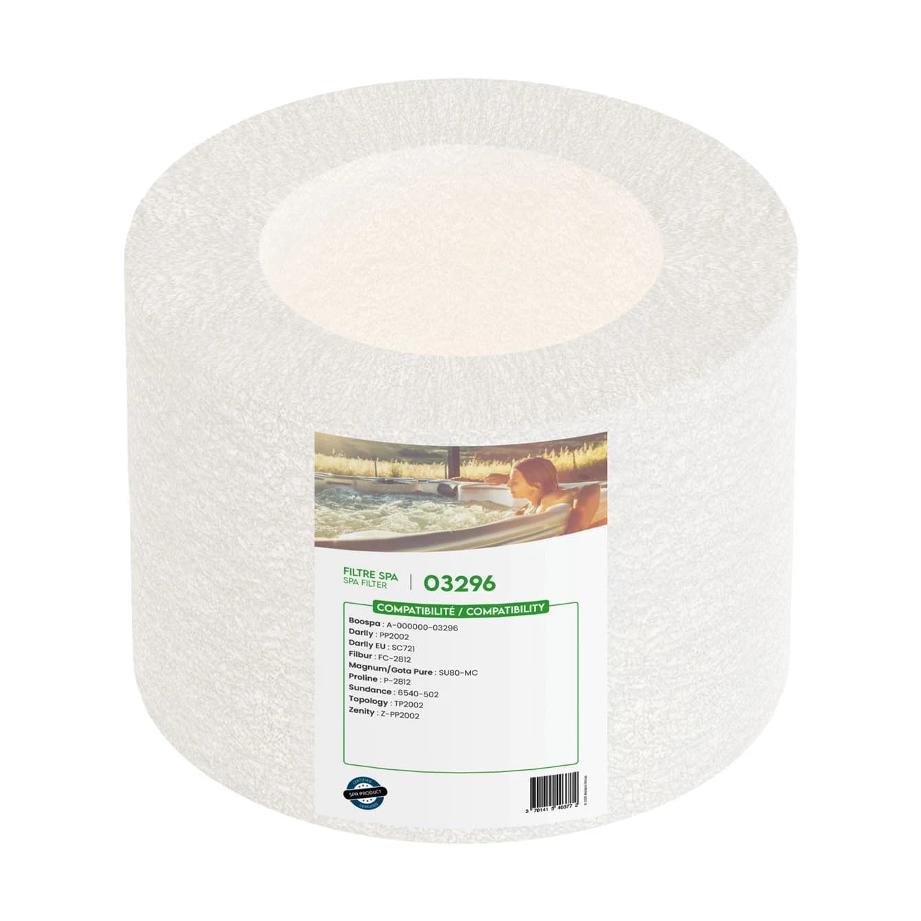 Filtre Microclean pour Sundance® Spa PP2002 / 6540-502, cartouche filtrante