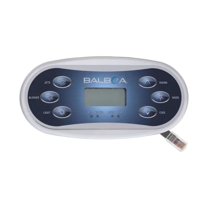 Tableau de commande VL600S Jets-Blower-Light-Warm-Mode-Cool