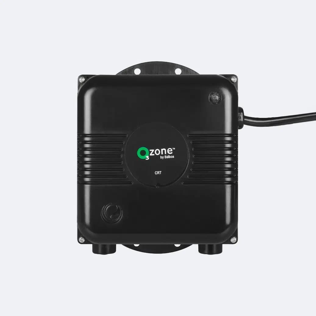 Ozonateur à cartouche CD 54451 Balboa, vu de face avec son câble de raccord