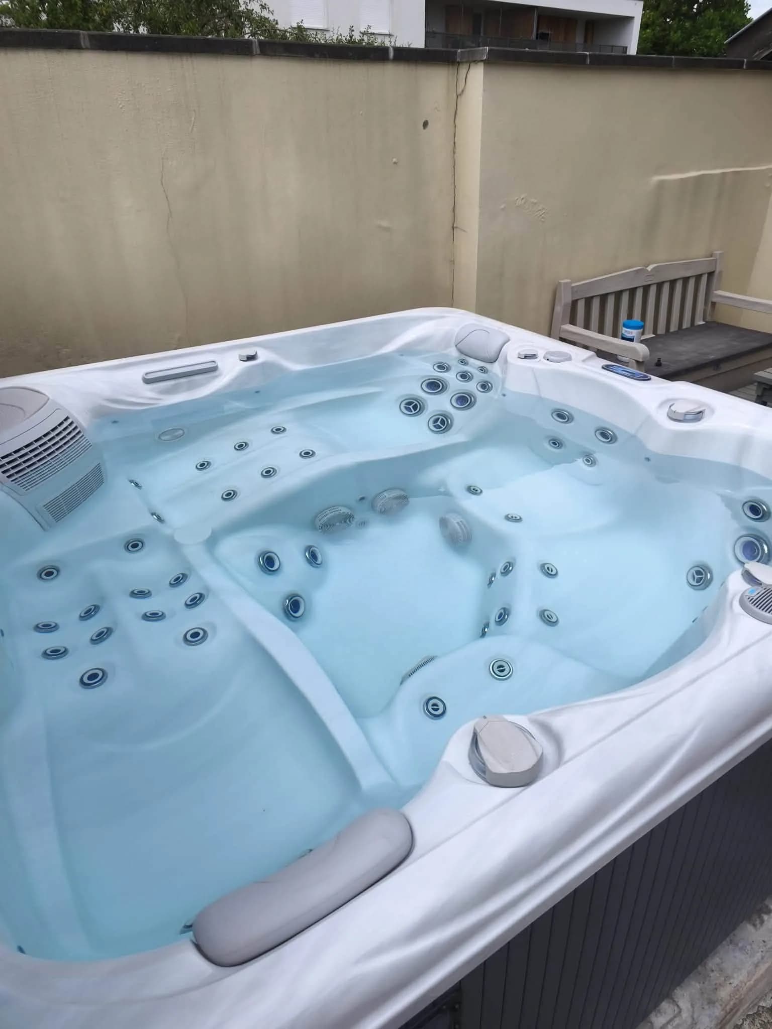 Spa Athena installé à Illkirch-Graffenstaden, autre vue du chantier