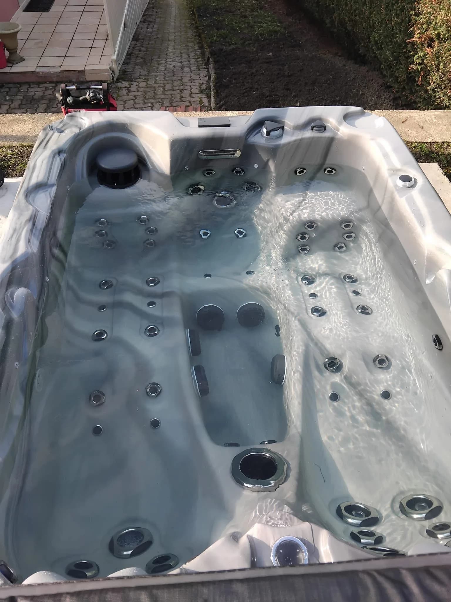 Spa Montana installé à Nomexy, autre vue du chantier