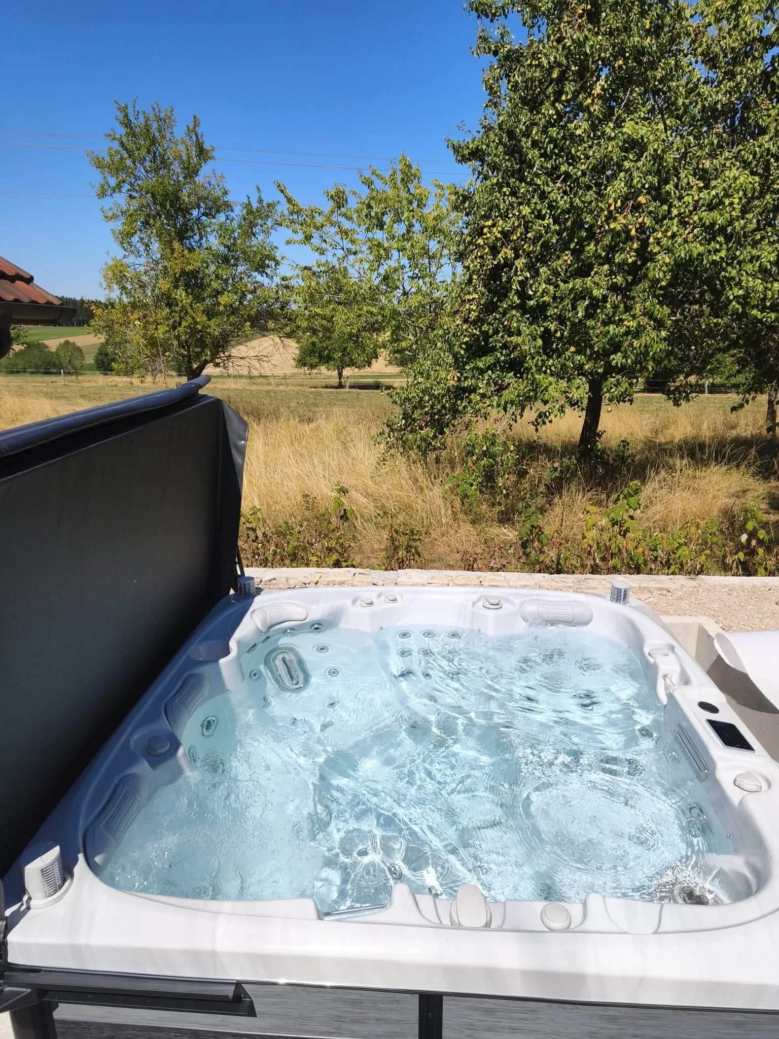 Spa Øppland installé à Levoncourt, autre vue du chantier