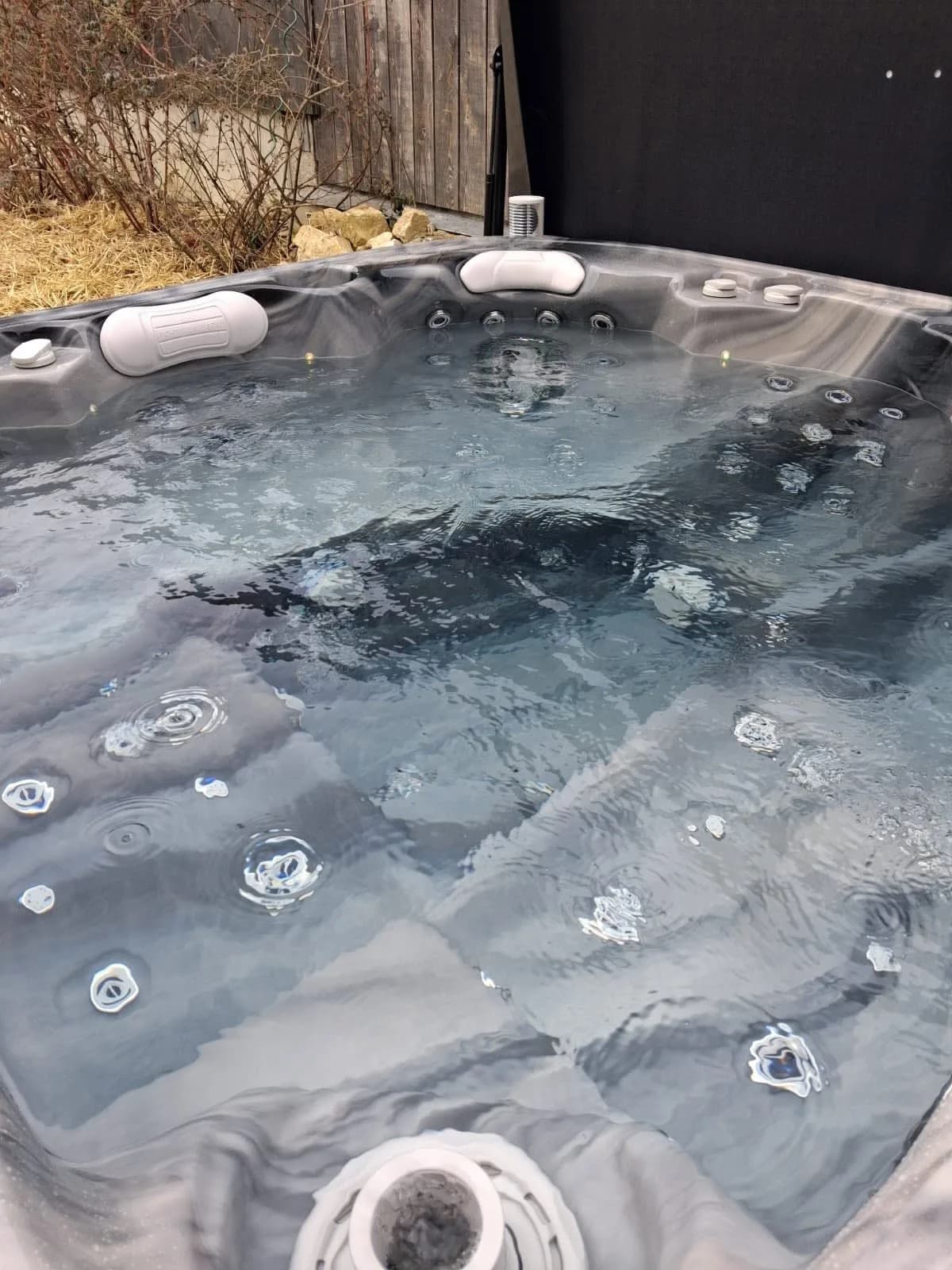 Spa Oppland installé à Tagsdorf, autre vue du chantier