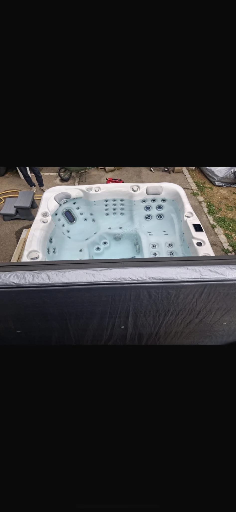 Spa Poseidon installé à Wittenheim, autre vue du chantier