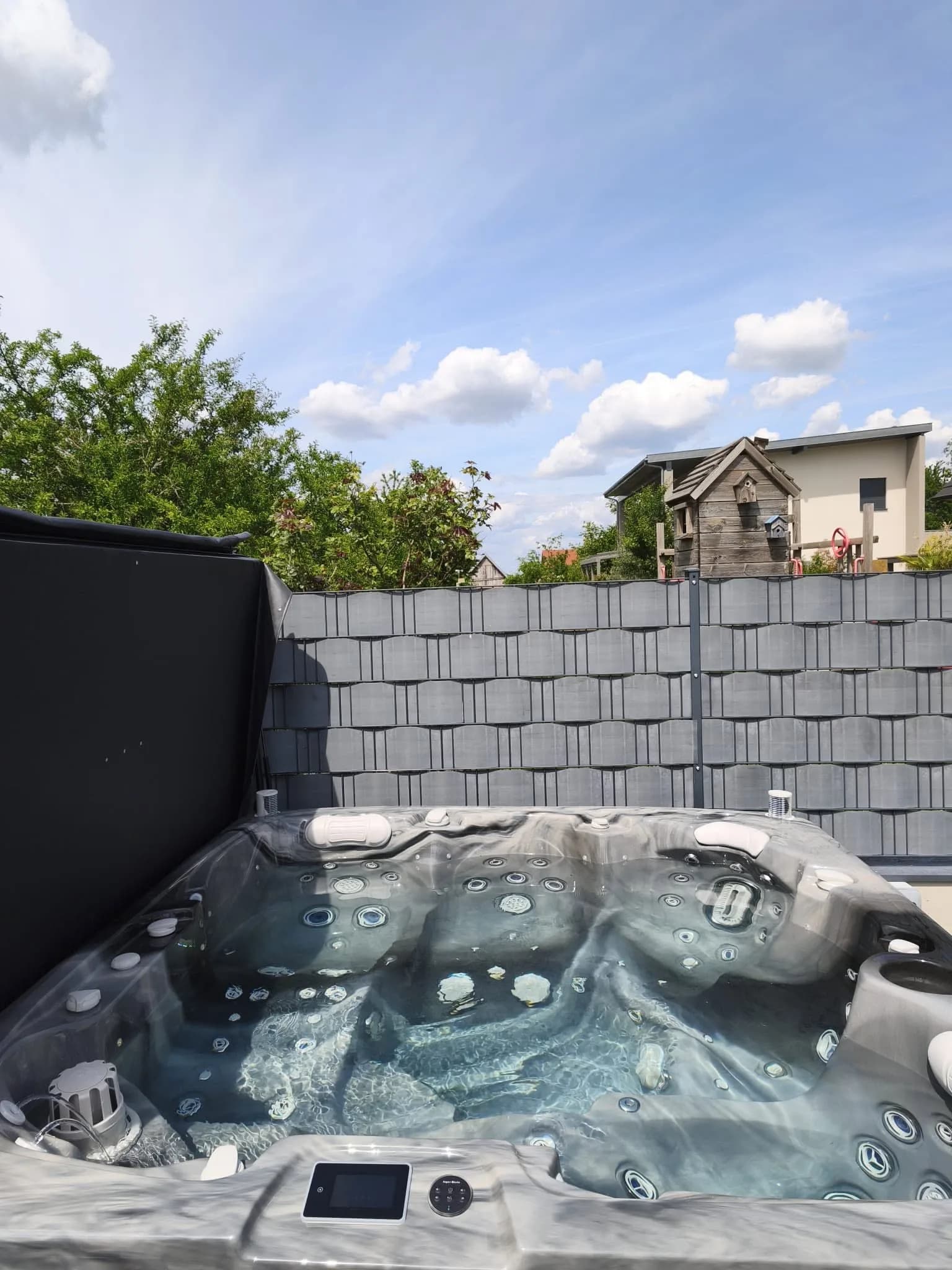 Spa Sølveig installé à Walenheim, autre vue du chantier
